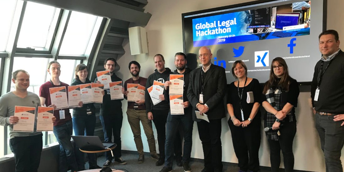 Uthority gewinnt Global Legal Hackathon 2019 in Frankfurt