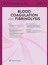 Blood Coagulation and Fibrinolysis cover