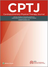 Cardiopulmonary Physical Therapy Journal cover