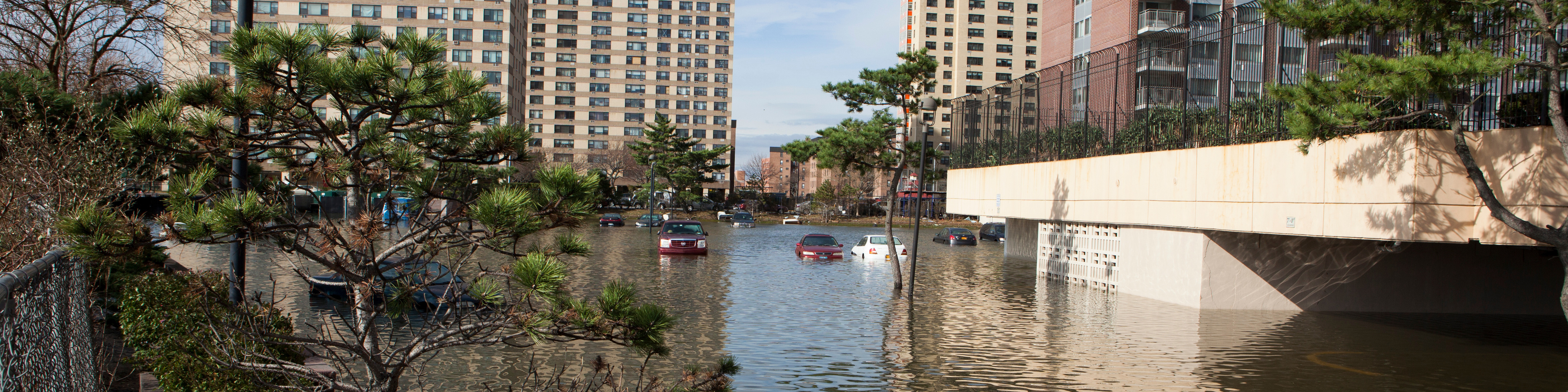 City streets underwater after massive flooding