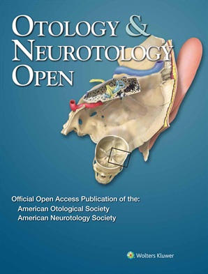 Otology & Neurotology Open cover