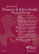 Journal of Women’s & Pelvic Health Physical Therapy cover