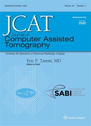 Journal of Computer Assisted Tomography cover