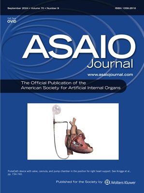 ASAIO Journal cover