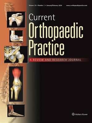 Current Orthopaedic Practice cover