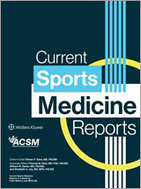 Current Sports Medicine Reports cover