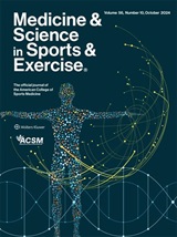 Medicine & Science in Sports & Exercise cover