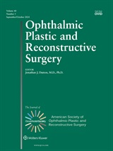 Ophthalmic Plastic and Reconstructive Surgery cover