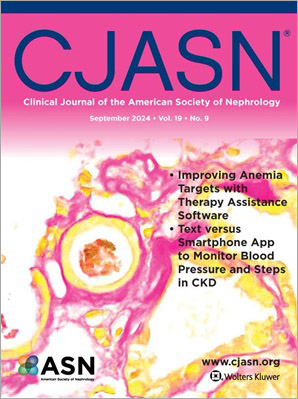 Clinical Journal of the American Society of Nephrology cover