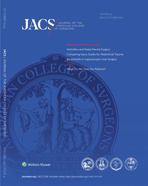 Journal of the American College of Surgeons cover