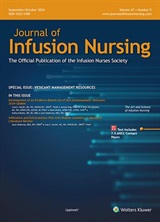 Journal of Infusion Nursing cover