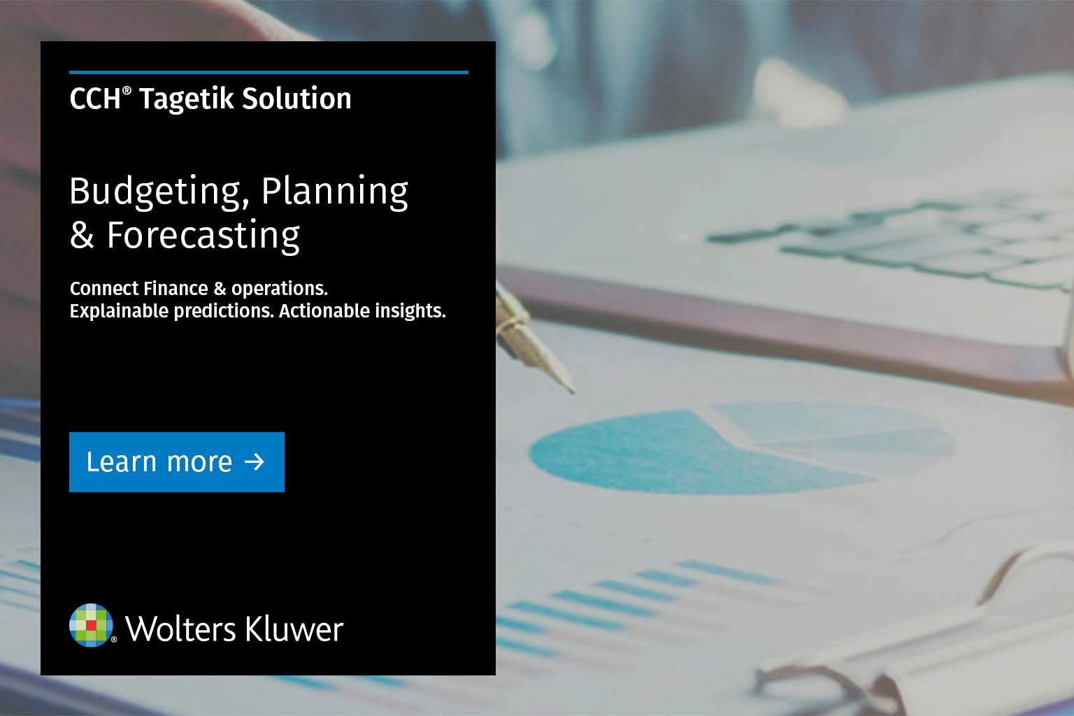 Budgeting, Planning & Forecasting Software, CCH Tagetik