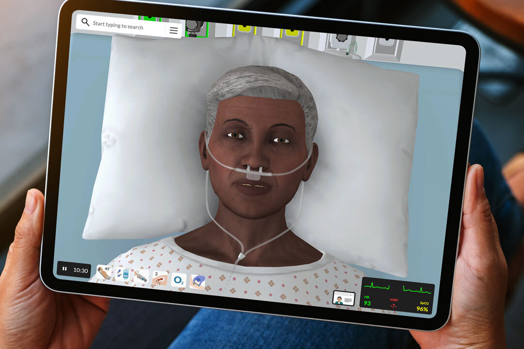 vSim for Nursing Screen Capture