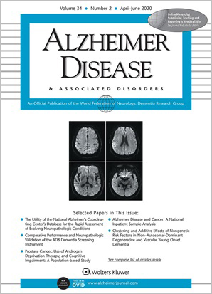 Alzheimer Disease & Associated Disorders