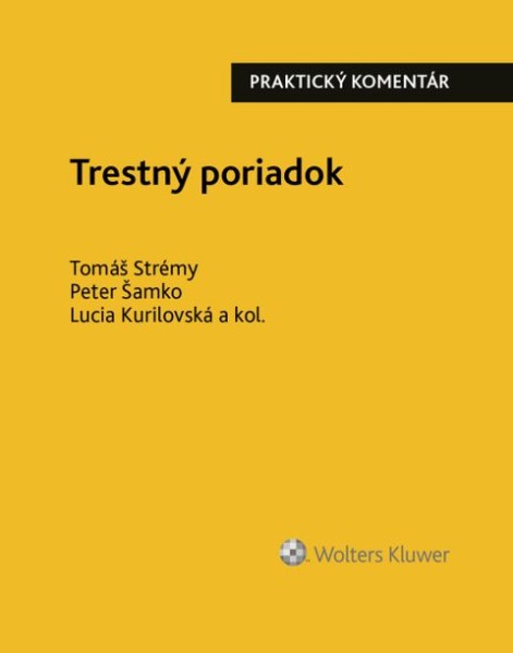 Trestný poriadok komentár