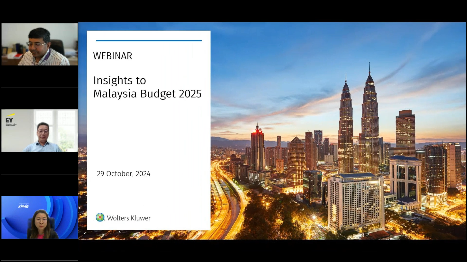 Wolters Kluwer webinar: Insights to Malaysia Budget 2025