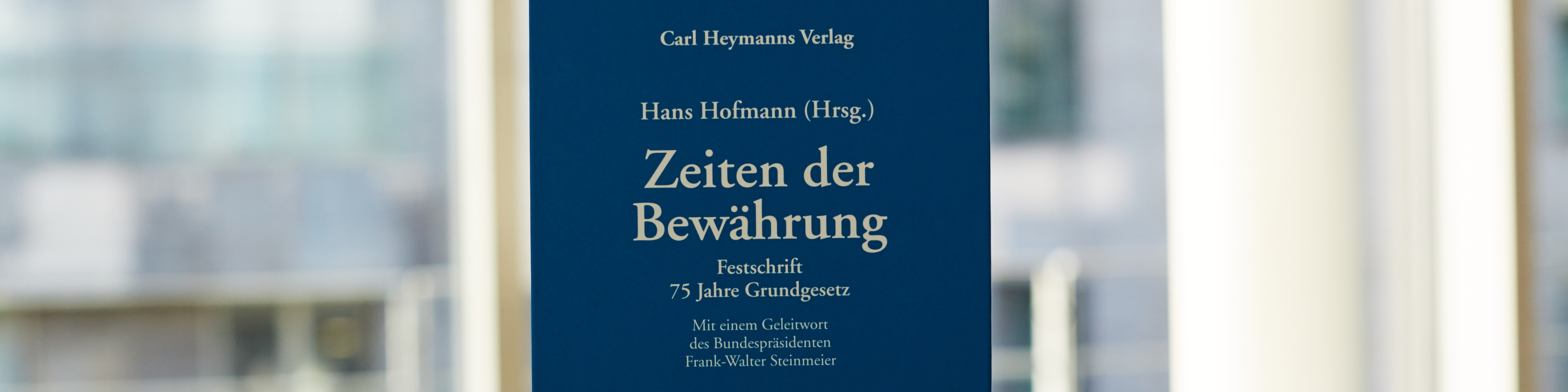 Header Festschrift 75 Jahre Grundgesetz