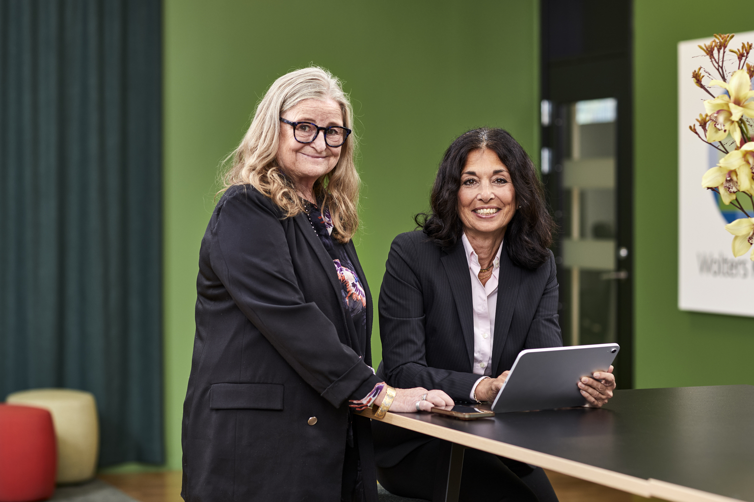 Alexandra Wallerius och Irini Kallides