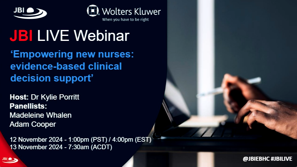 Empowering new nurses: Evidence-based clinical decision support