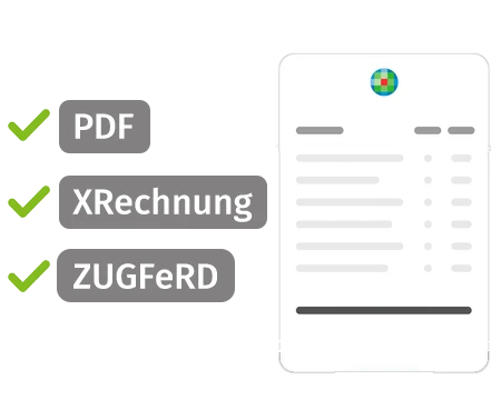 SMART Beleg verarbeitet zahlreiche E-Rechnungsformate