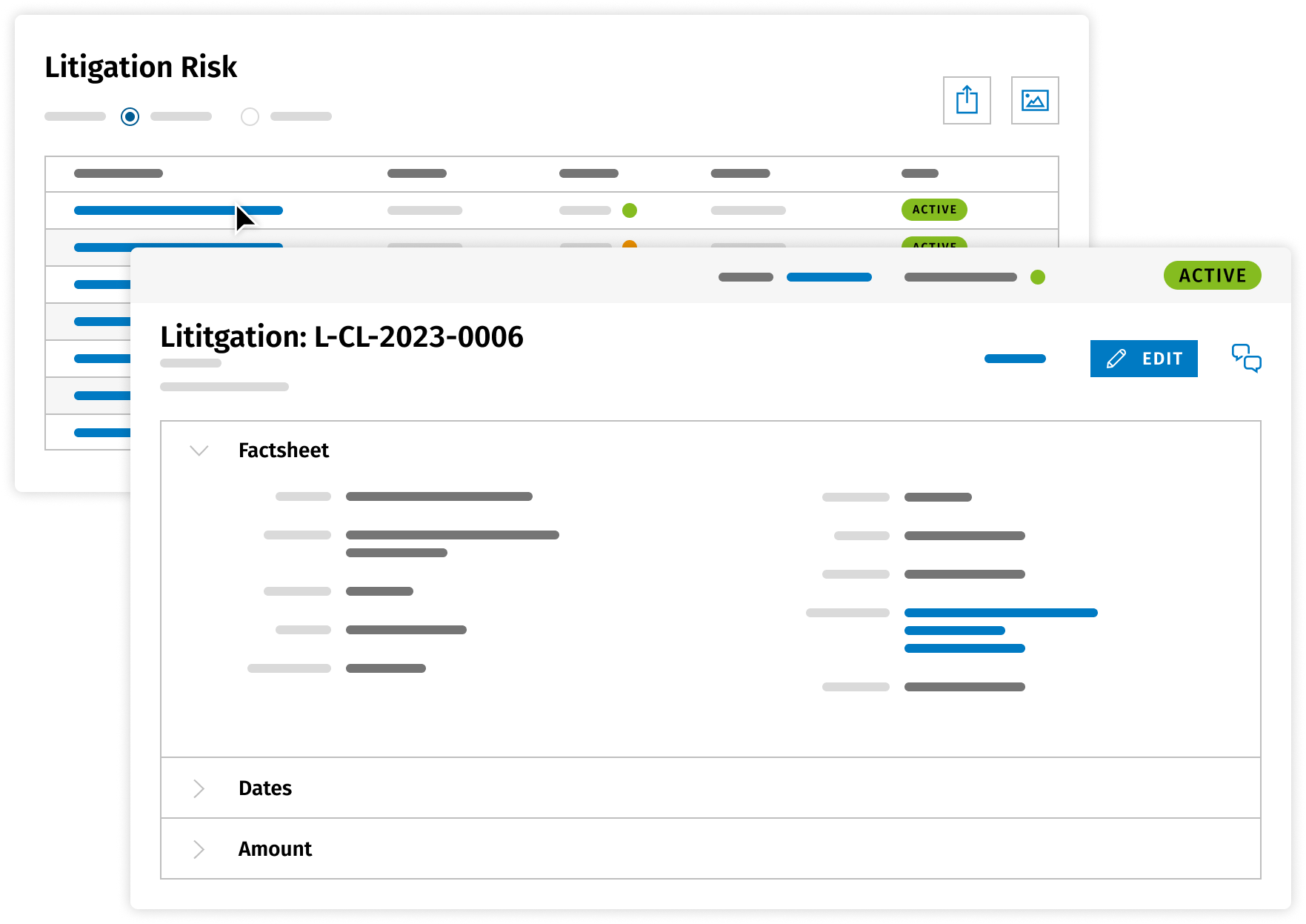 Legisway software for corporate legal departments