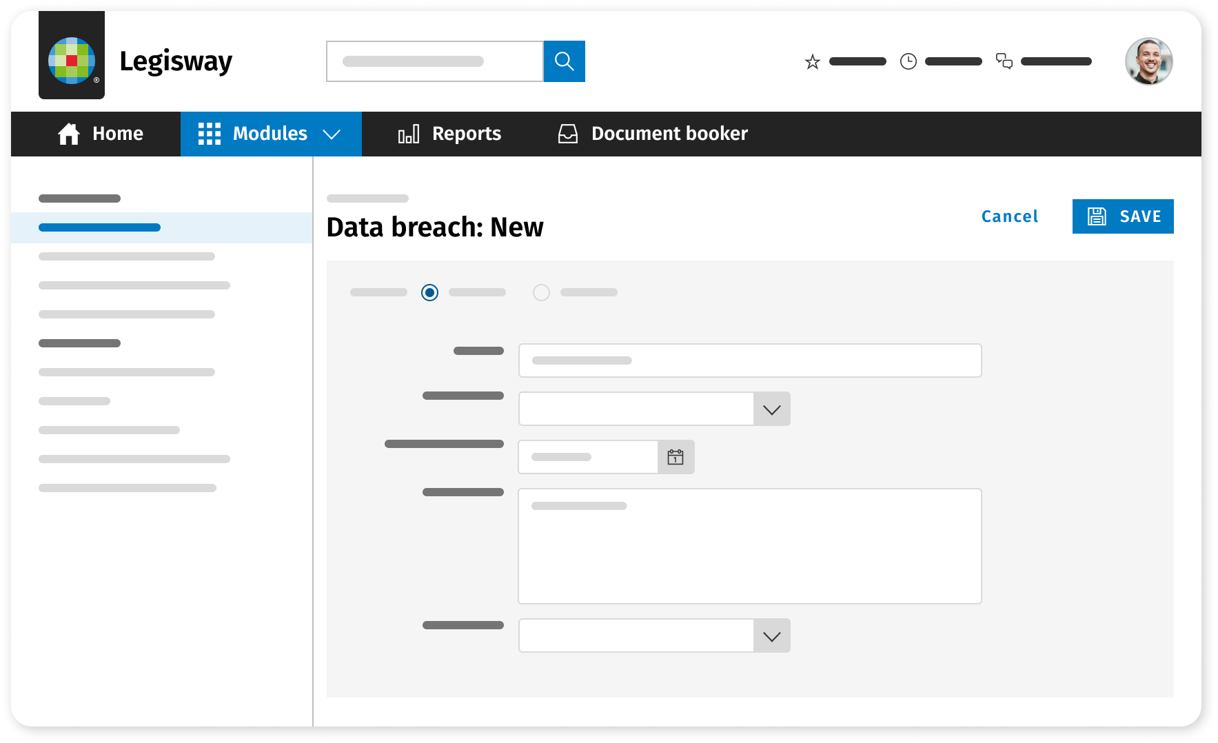 Legisway software for corporate legal departments