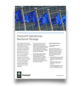 OneSumX DORA Operational Resilience Package Product Sheet thumbnail