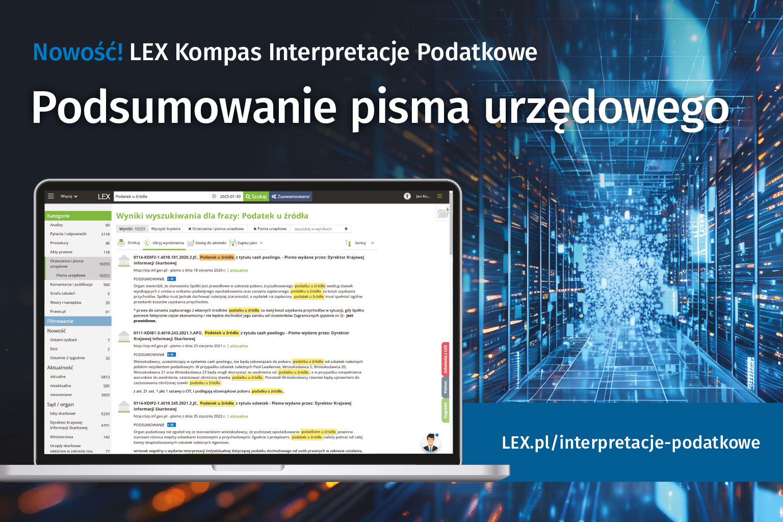 Funkcja Podsumowanie pisma urzędowego w praktyce 