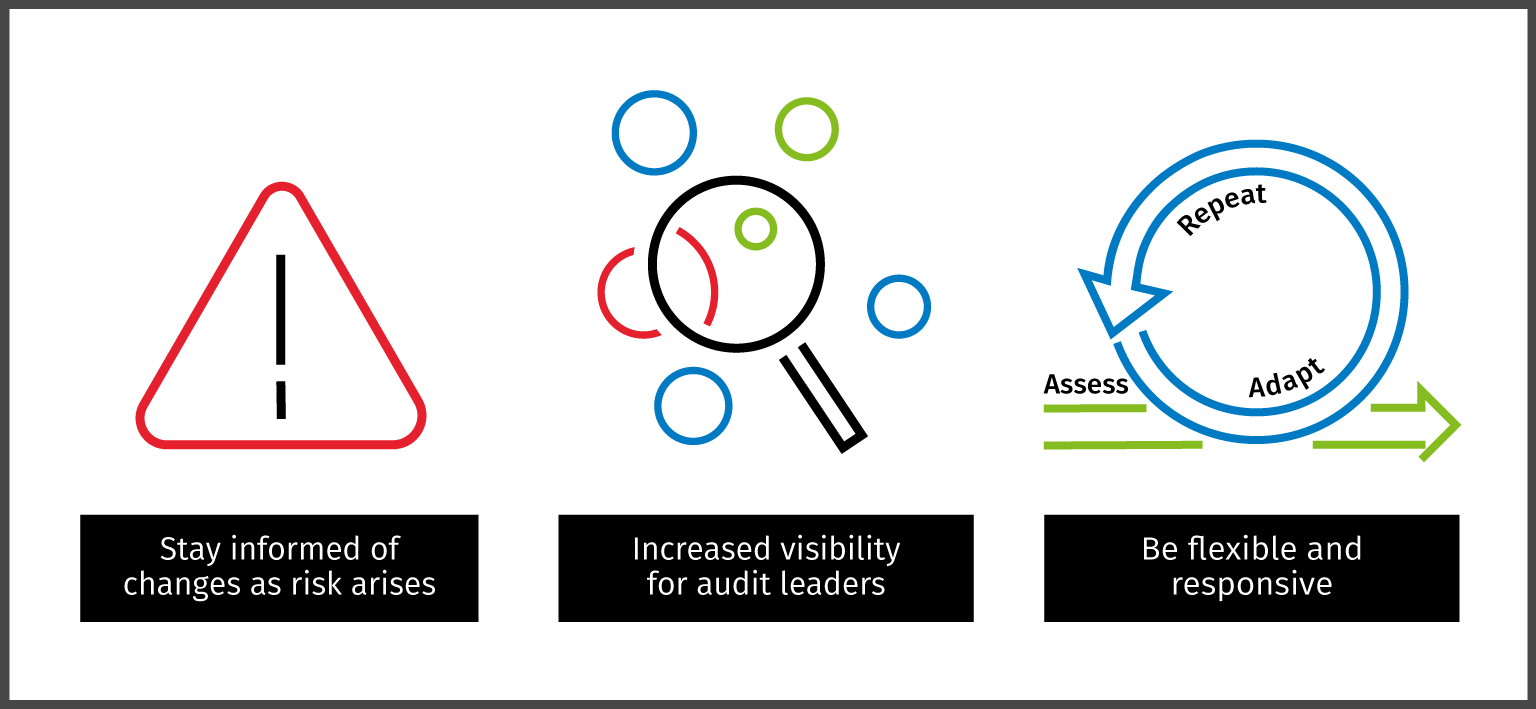 Risk-focused planning graphic