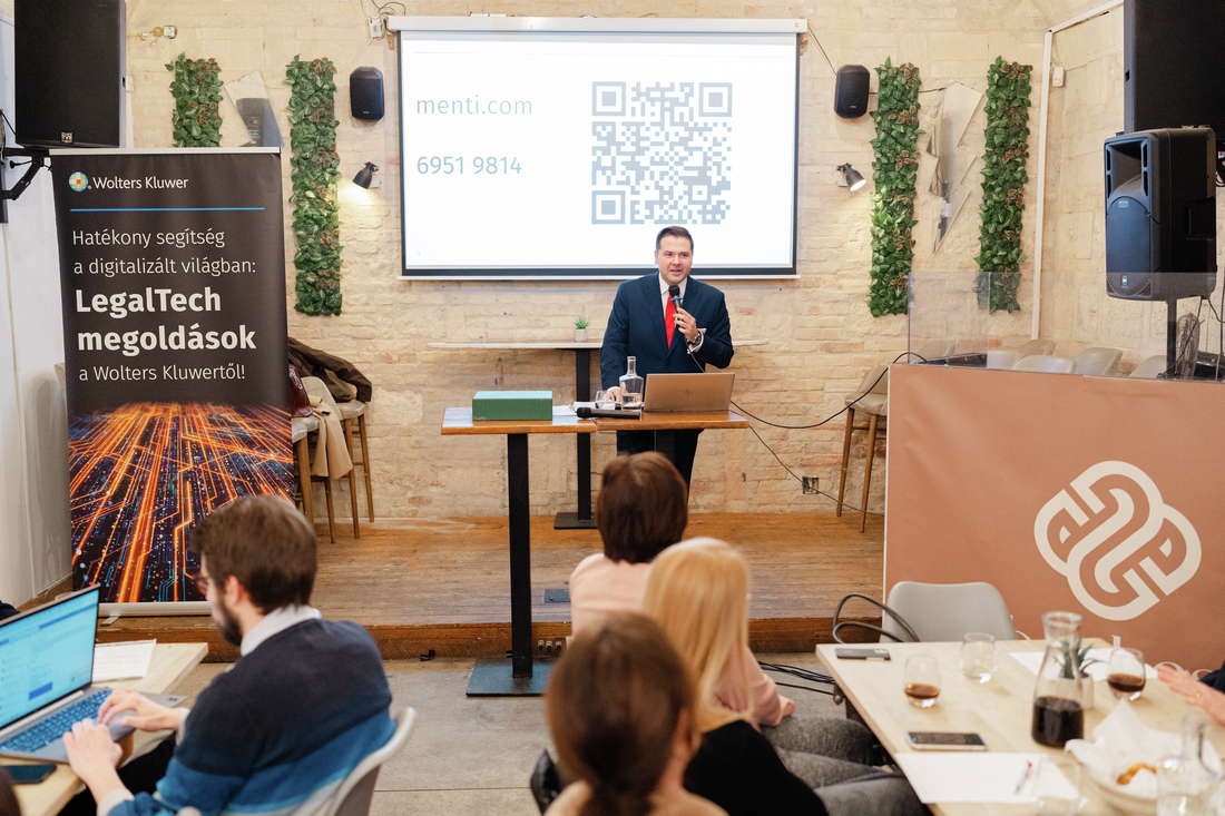 A 2025. januári Legaltech Meetup hangulatképei