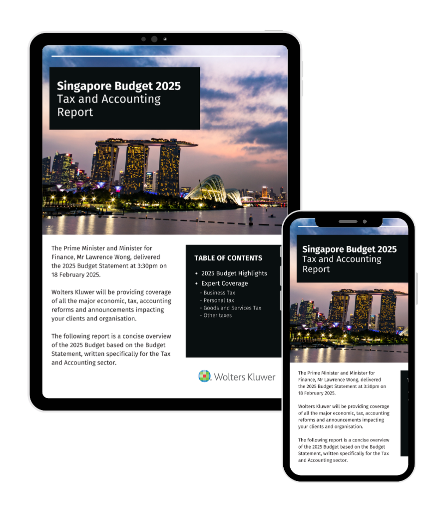 Tax & Accounting Singapore Budget Report Cover