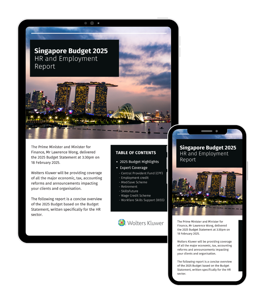 HR and Employment eBook Cover for Singapore Budget 2025