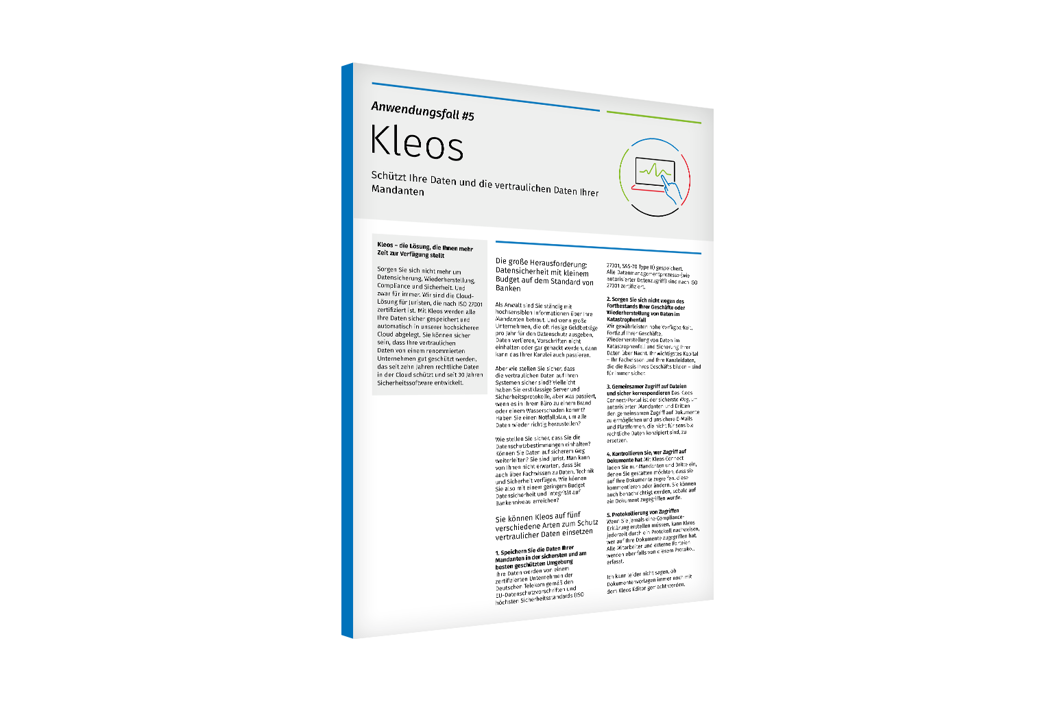 Kleos_Use-Case-5_Data-Protection_DE