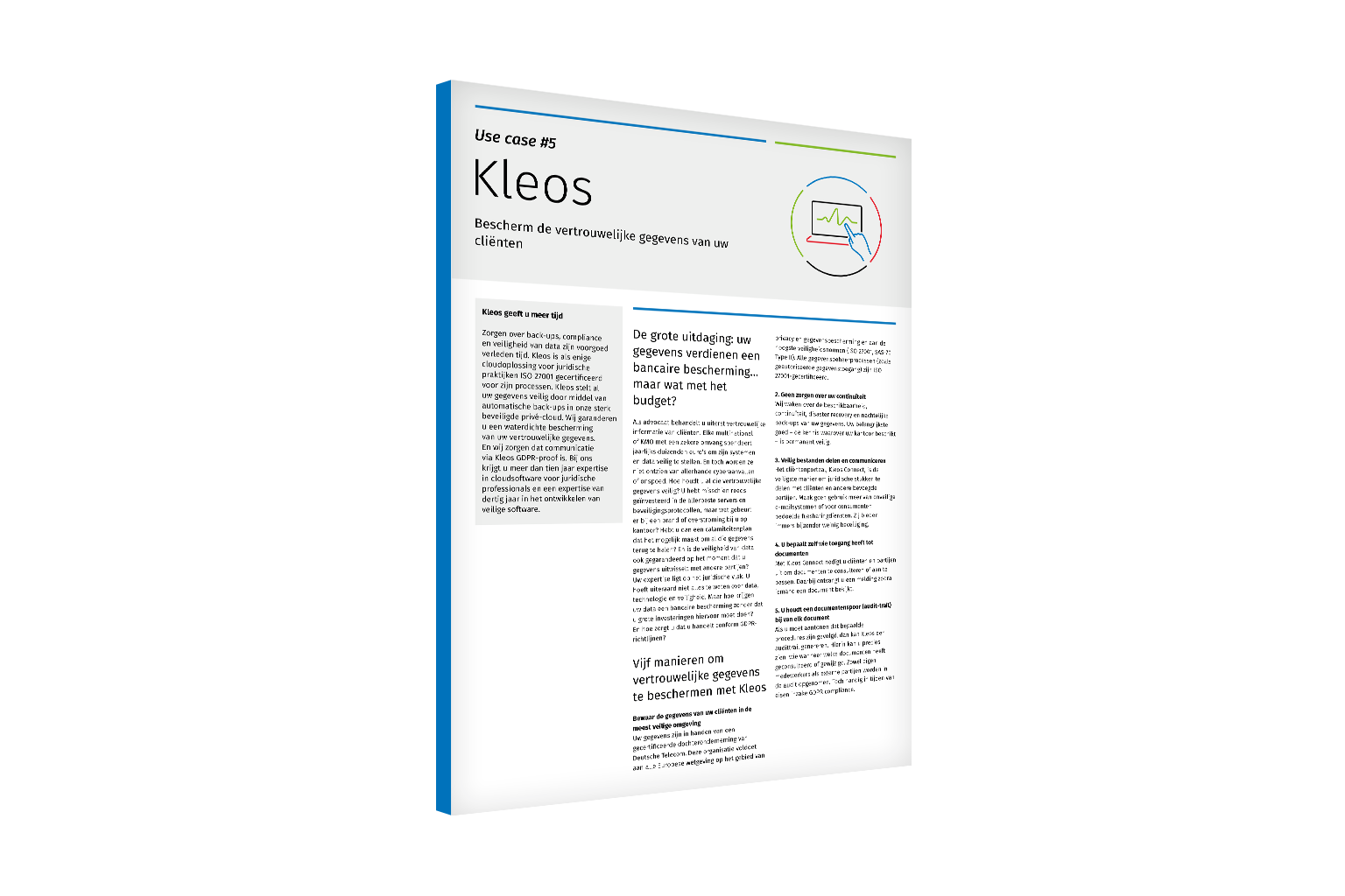 Kleos_Use-Case-5_Data-Protection_BE-NL