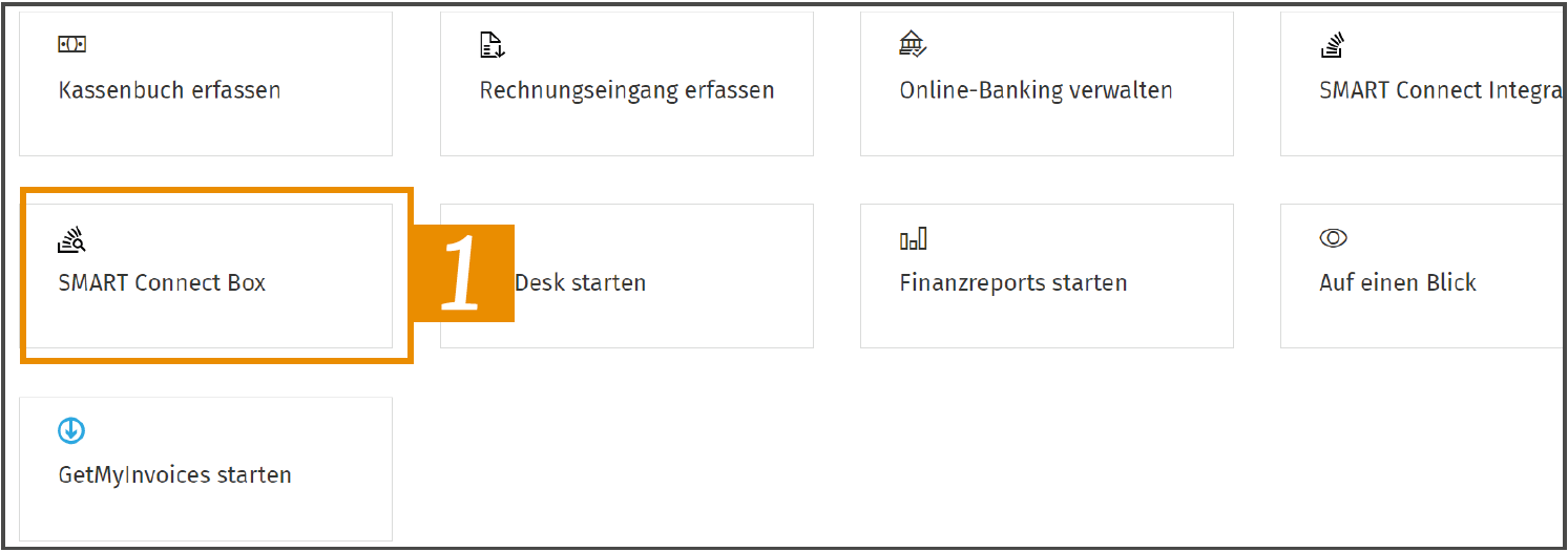 SMART Connect Box | Schnelleinstieg für den Mandanten