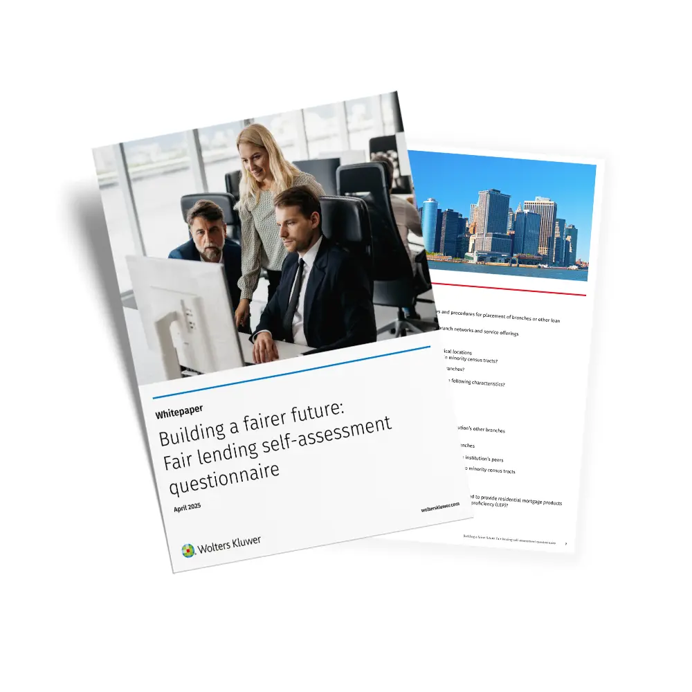 Fair lending self-assessment questionnaire - thumbnail