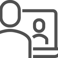 virtual learning icon