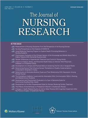 The Journal of Nursing Research cover