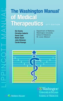 The Washington Manual of Medical Therapeutics, 37th Edition