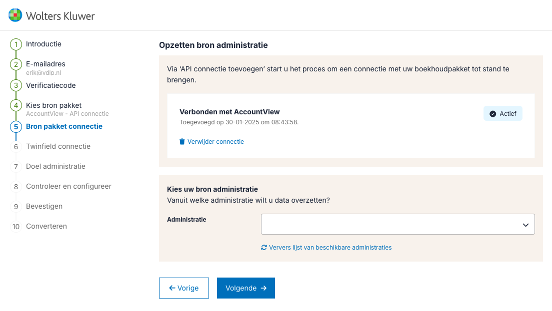 Starten met Twinfield - De Conversietool - Een conversie starten (deel 1/3) (7)