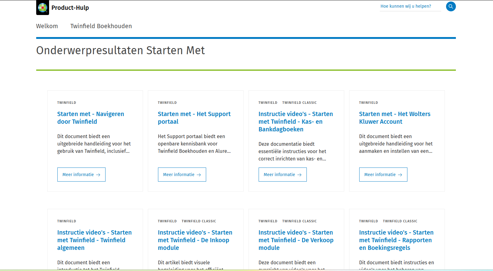 Onderwerpsresultaten-Twinfield