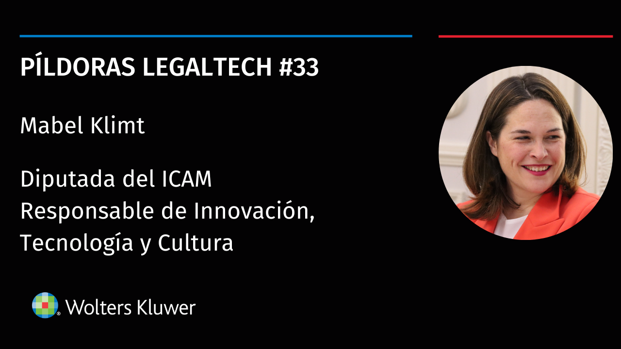 «La transformación ya está aquí y es inevitable»: claves para la abogacía del futuro con Mabel Klimt, Diputada del ICAM