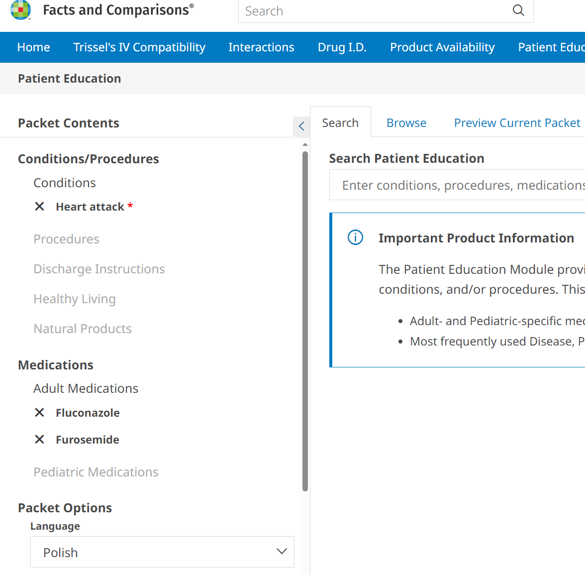 Patient Education Databases