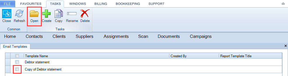 Mail Merge - email templates tab - copied template.PNG