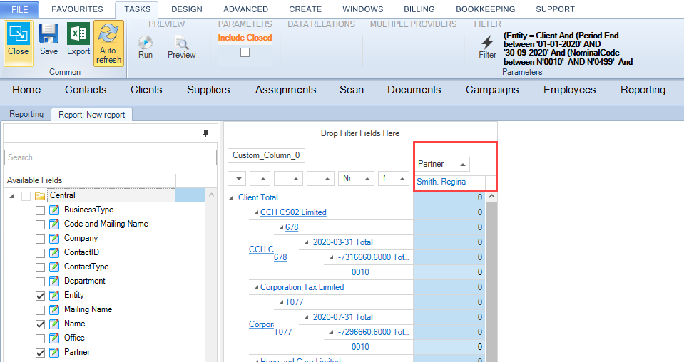 Reporting - create new report pivot.PNG