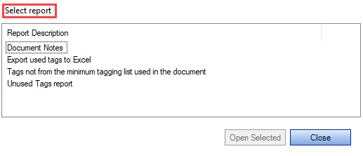 Ribbon - report - select a report.PNG