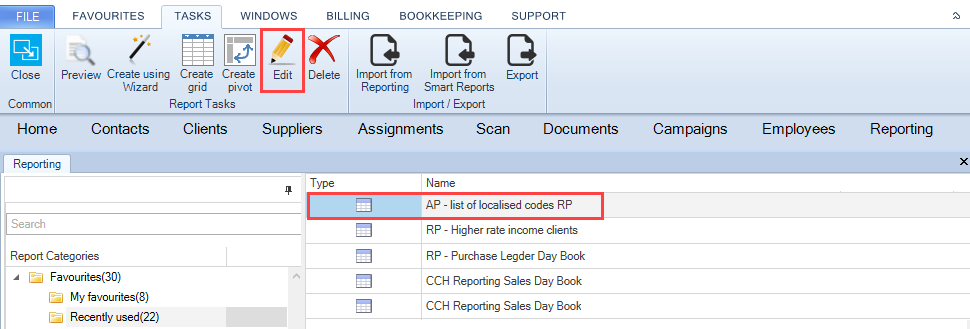 Reporting - editing - click Edit.PNG