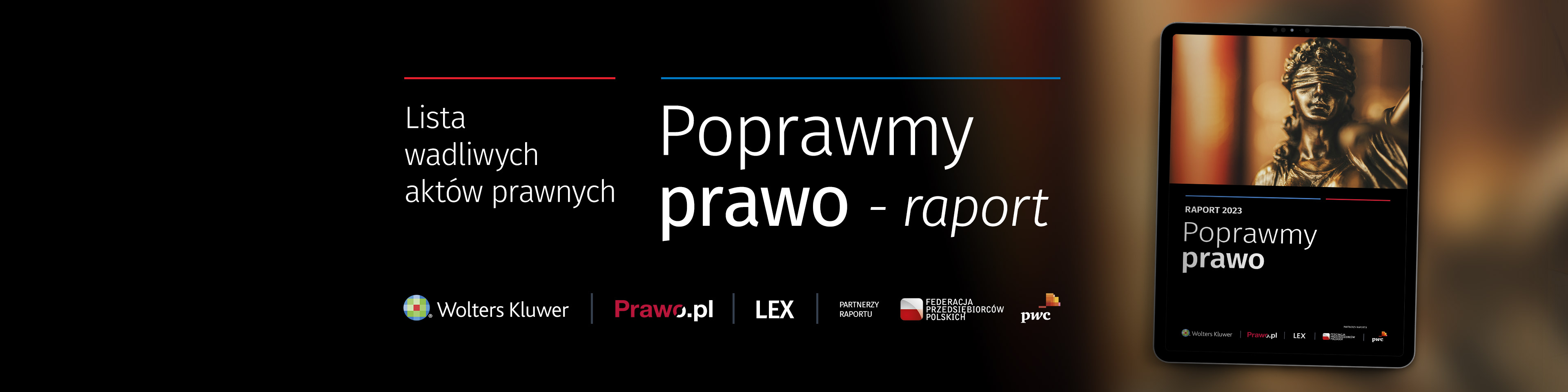 Raport Wolters Kluwer „Poprawmy prawo”