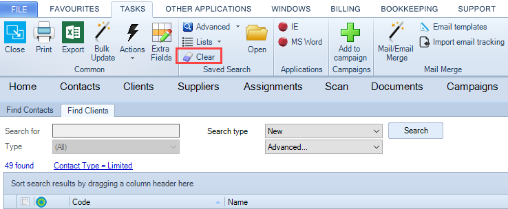 Mail Merge - filtering client and contacts - 4.PNG