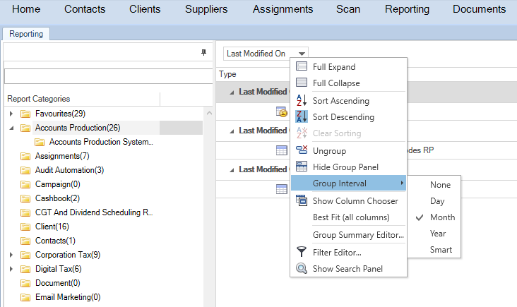 Reporting - grouping reports.PNG